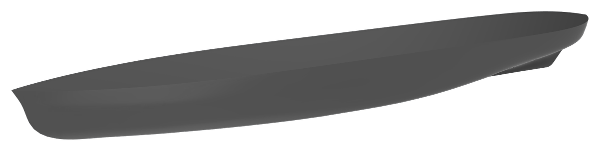 Bearn 1/144 RC ship kit render