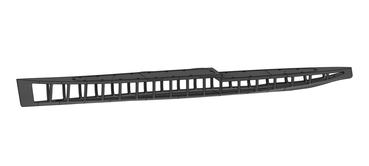 HMS Exeter 1/144 RC ship kit render