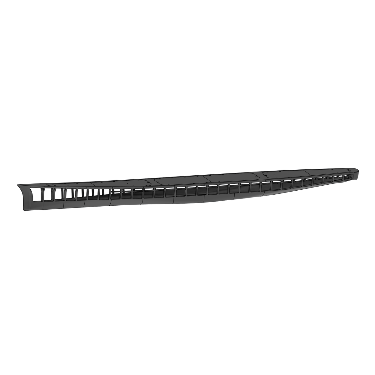 USS Alaska 1/144 RC ship kit render