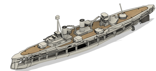 SMS Blucher Ship Kit