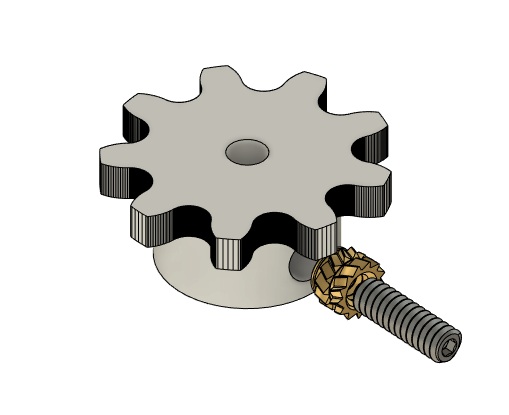 Rudder Chain Drive Sprockets