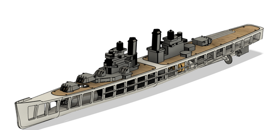 Baltimore-Class Heavy Cruiser Kit