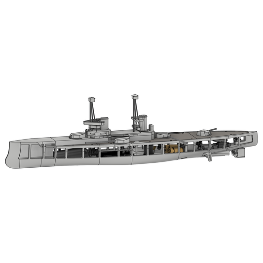Bellerophon class 1/144 RC kit