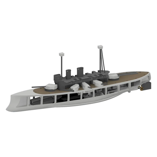 HMS Lord Nelson 1/144 ship kit render