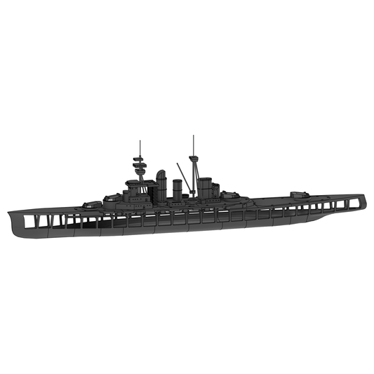 IJN Hiei 1/144 RC ship kit render