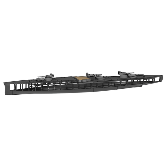 IJN Ise 1/144 RC ship kit render