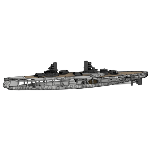 Kaiser class 1/144 RC kit