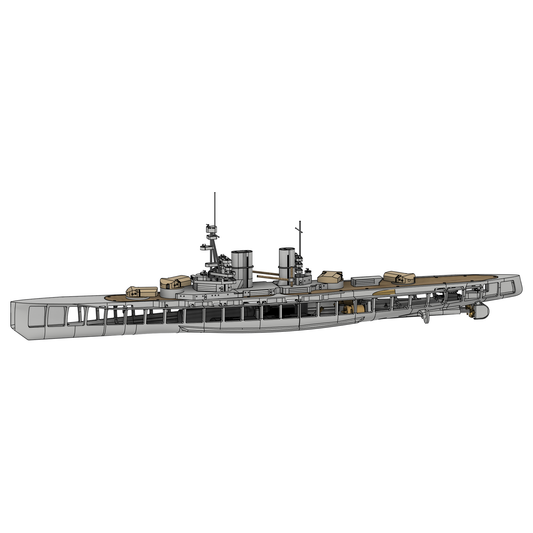 Mackensen class 1/144 RC kit