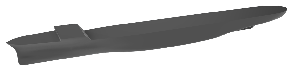 USS Enterprise (CV-6) 1/144 RC ship kit render