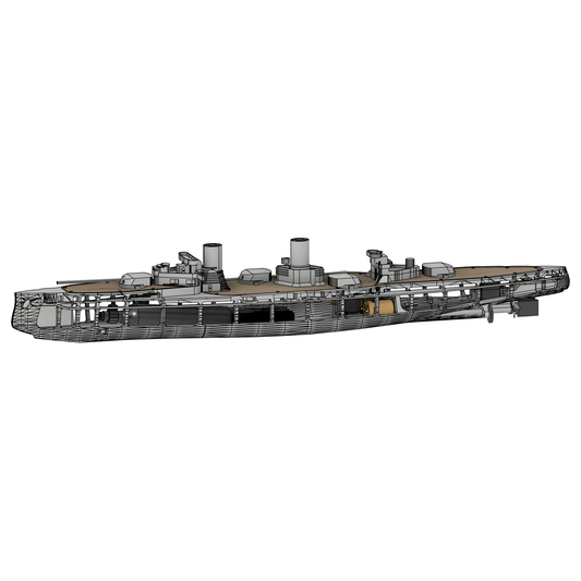 Von der Tann 1/144 RC kit