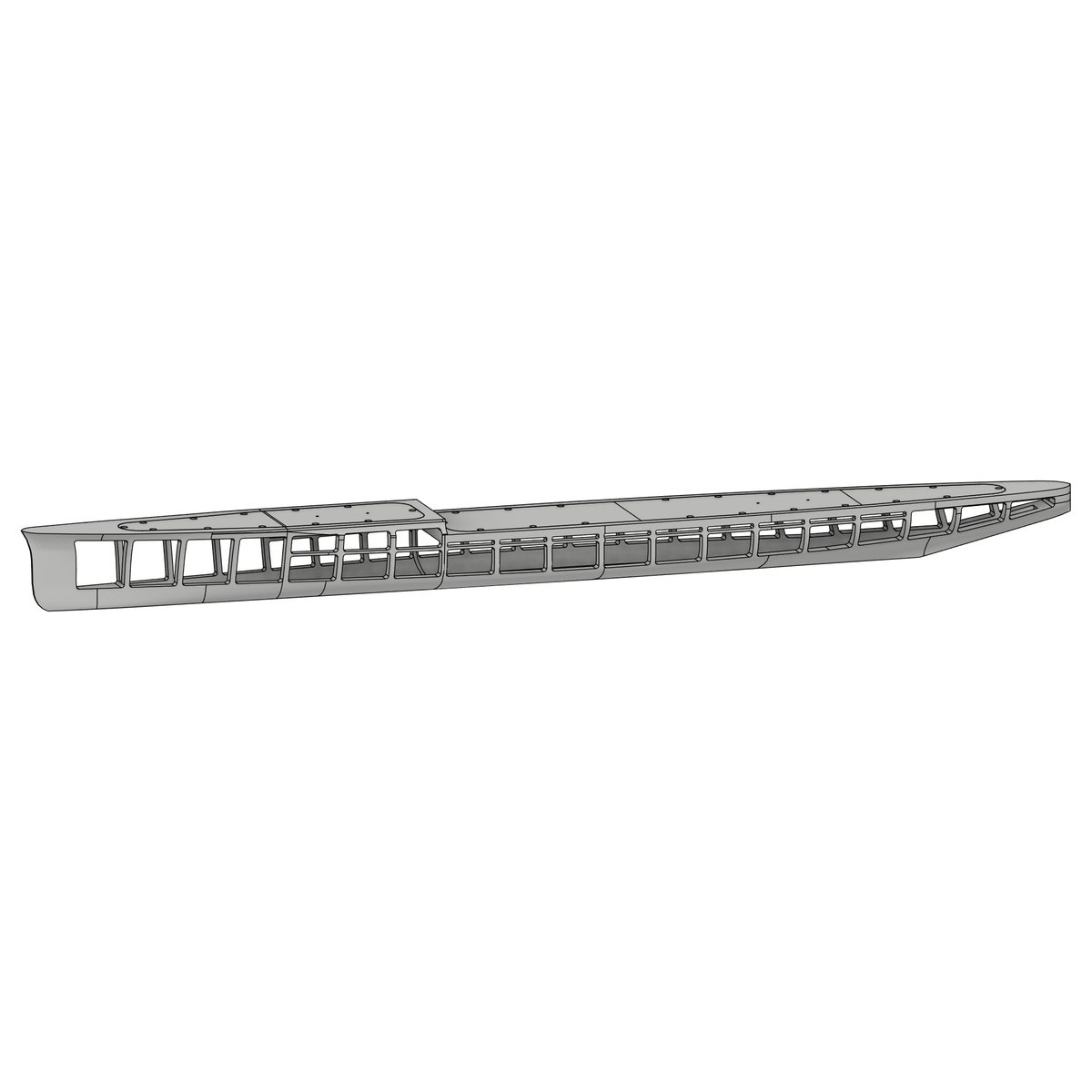 Zara 1/144 RC ship kit render